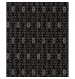 Square, set fodere coordinate in jacquard - Antracite