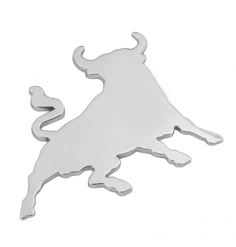 Emblema 3D cromato - Bull
