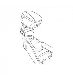 Attacco bracciolo - compatibile per  Ford Tourneo Connect (06/02>10/13)
