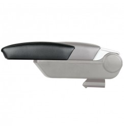 Premium, bracciolo 3 funzioni con doppio sistema di fissaggio e connessione USB, 12V - Silver