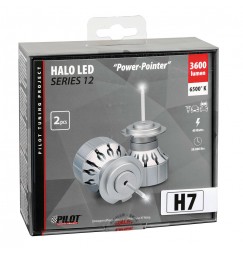 9-32V Halo Led Serie 12 Power-Pointer - (H7) - 40W - PX26d - 2 pz  - Scatola