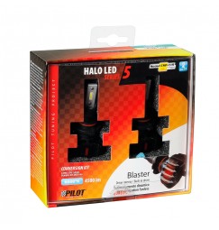 9-32V Halo Led Serie 5 Blaster - (H10-HB3 9005) - 20W - P20d - 2 pz  - Scatola