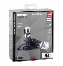9-32V Halo Led Serie 13 Focus-Blaster - (H4) - 34W - P43t - 2 pz  - Scatola