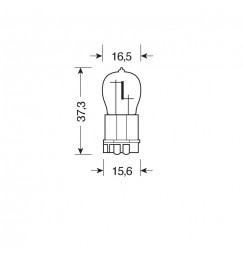 12V Lampada alogena - PW24W - 24W - WP3,3x14,5-3 - 2 pz  - D/Blister