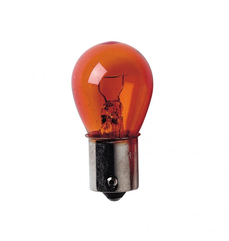 12V Lampada 1 filamento - PY21W - 21W - BAU15s - 10 pz  - Scatola - Arancio
