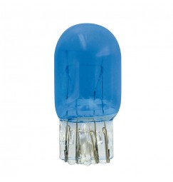 12V Lampada con zoccolo vetro Blu-Xe 2 filamenti - (W21/5W) - 21/5W - W3x16q - 2 pz  - D/Blister