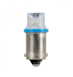 12V Micro lampada 1 Led - (T4W) - BA9s - 2 pz  - Scatola - Blu