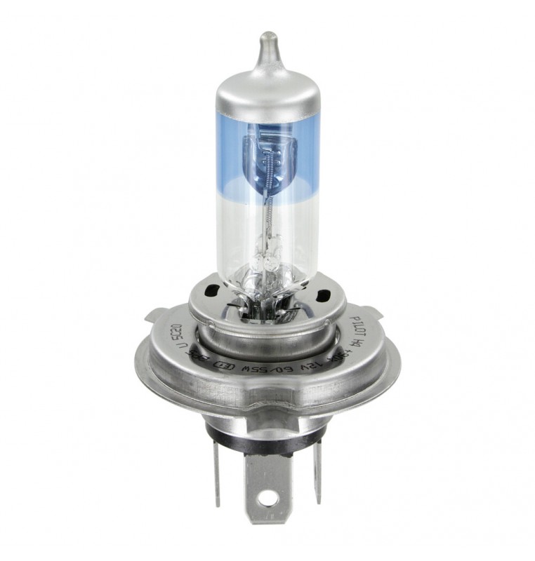 12V Lampada alogena Xenon Ultra +90% luce - H4 - 60/55W - P43t - 2 pz  - Scatola