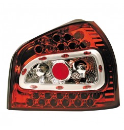 Coppia fanali posteriori LED - compatibile per  Audi A3 (9/96-4/03) - Rosso