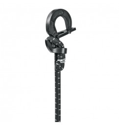 Uni-Flex, coppia corde elastiche regolabili con ganci di sicurezza