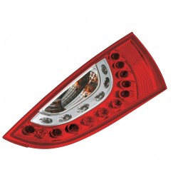 Coppia fanali posteriori LED - compatibile per  Ford Focus (10/98-12/04) - Rosso