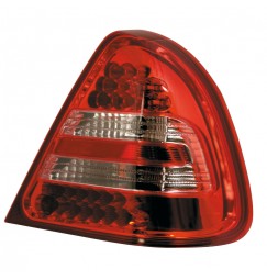 Coppia fanali posteriori LED - compatibile per  Mercedes Classe C - W202 (3/93-5/00) - Rosso