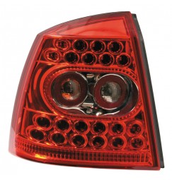 Coppia fanali posteriori LED - compatibile per  Opel Astra G (2/98-3/04) - Rosso