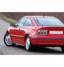 Coppia fanali posteriori - compatibile per  Opel Calibra (6/90-9/97) - Cromo