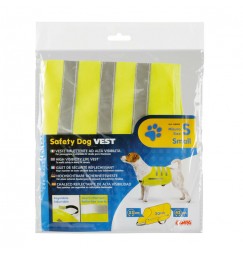 Dog Safety vest, veste riflettente ad alta visibilità - S