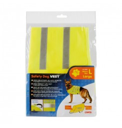 Dog Safety vest, veste riflettente ad alta visibilità - L