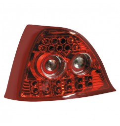 Coppia fanali posteriori LED - compatibile per  Rover 200/25 - MG ZR (11/95-5/05) - Rosso
