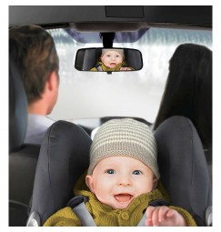 Specchio convesso per bambini in auto - 290x190 mm