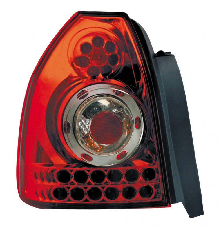 Coppia fanali posteriori LED - compatibile per  Honda Civic (11/95-2/01) - Rosso