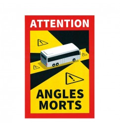 Contrassegno magnetico angoli morti, 1 pz - Autobus