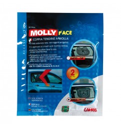 Molly-Face, coppia tendine a molla