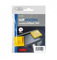 Clip adesiva compatibile con Telepass Slim