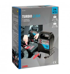 Turbo 2/8 A, caricabatteria 6/12V