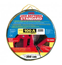 Cavi Batteria Standard - 250 cm - 100 A - 5,8 mm²