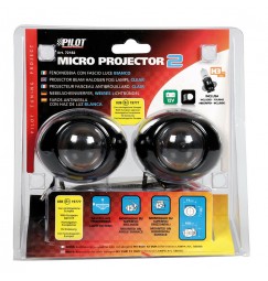 Micro-Projector 2, kit fari fendinebbia - Bianco