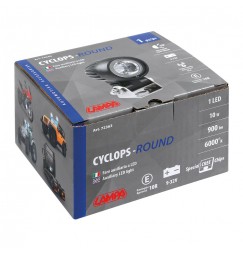 Cyclops-Round, faro ausiliario a 1 Led - 9/32V - Luce focalizzata