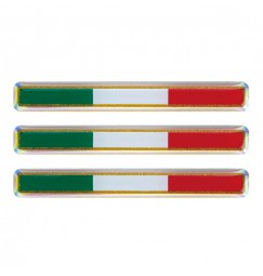Sticky 3D - Tricolore Italia, 3 pz - 55x8 mm