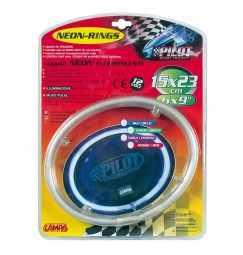 NR-1523, Neon Rings 12V - 15x23 cm - Blu