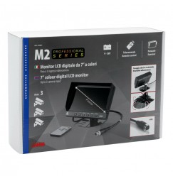 M2, Monitor LCD 7", Cam 1/2/3
