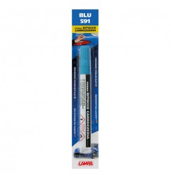 Penna ritocco carrozzeria - Blu - 591