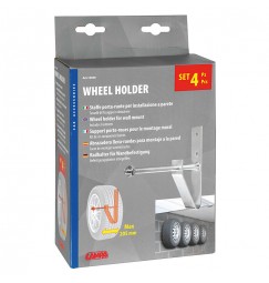 Wheel-Holder, set 4 staffe porta-ruote