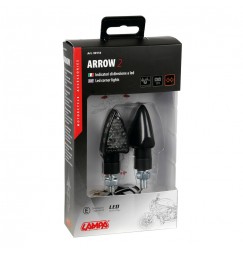 Arrow-2, indicatori di direzione a Led - 12V LED - Nero