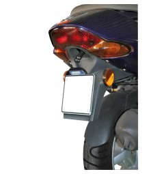 Supporto luce targa per ciclomotori