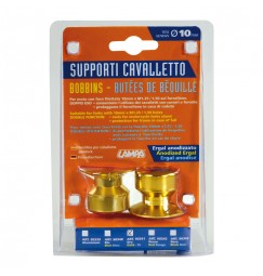 Kit supporti cavalletto - 10 mm - Oro