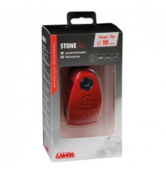 Stone XL, lucchetto bloccadisco - Perno Ø 10 mm - Rosso