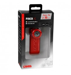 Pinch XL, lucchetto bloccadisco - Perno Ø 10 mm - Rosso