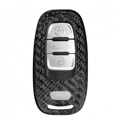 Cover in fibra di carbonio per chiavi auto, conf. singola - compatibile per - Audi - 2