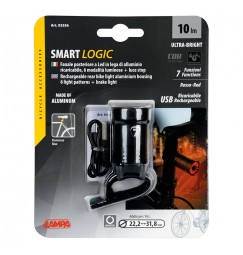 Smart Logic, fanale posteriore a Led, ricaricabile tramite USB