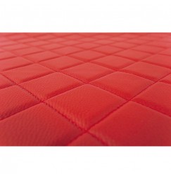 Coppia tappeti in Skeentex - Rosso - compatibile per Daf XF 105 (02/04>12/14) automatico, manuale, con Webasto, senza Webasto