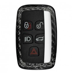 Cover in fibra di carbonio per chiavi auto, conf. singola - compatibile per - Jaguar, Land Rover - 1