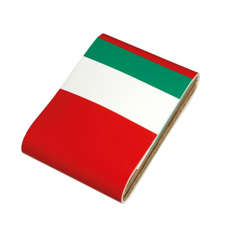 Sticky Maxi-Flag, fascia autoadesiva tricolore Italia - 100x10 cm