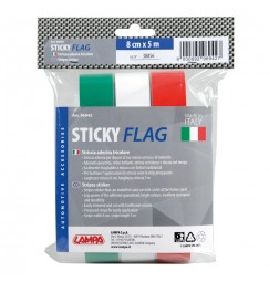 Sticky Flag, striscia tricolore Italia in rotolo - 8x500 cm