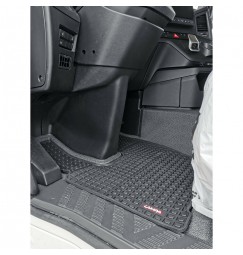 Coppia tappeti su misura in Eco Gomma per camion - compatibile per  Mercedes Actros MP4 (09/11>09/19) -  Mercedes Antos (09/12>)