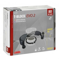 T-Block Evo 2 - Blindatura Antifurto per Tappo Carburante - Ø 80 mm