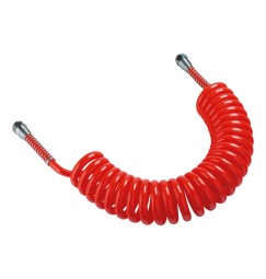 Tubo aria a spirale - Rosso