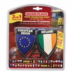 Decor-Flags 2 in1 - Set 4 - 17x2 bandiere